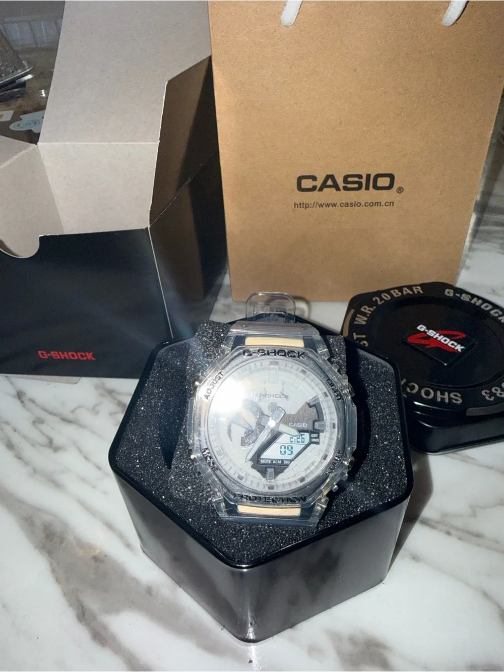 BRAND NEW Casio G-Shock Clear Watch